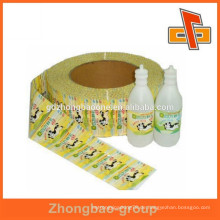 Produkte Etikettierung PVC Schrumpffolie mit kundenspezifischen Design-Druckoberfläche